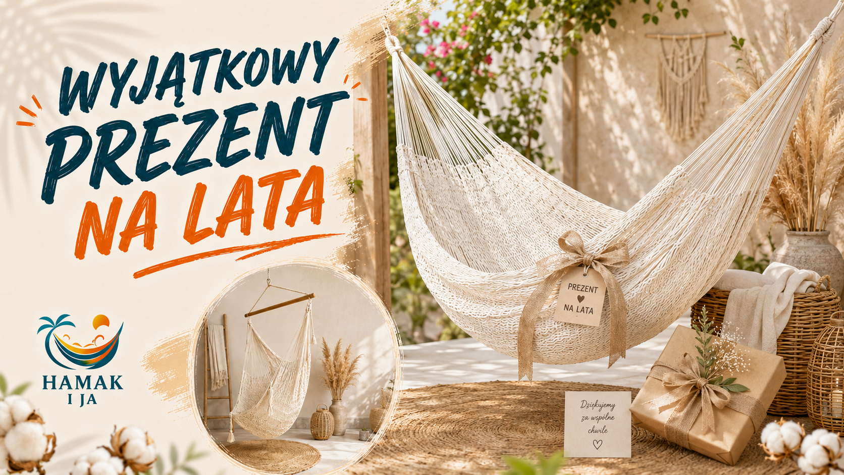 Hamak na prezent ślubny, rocznicę i parapetówkę. Dlaczego meksykański hamak to wyjątkowy wybór?