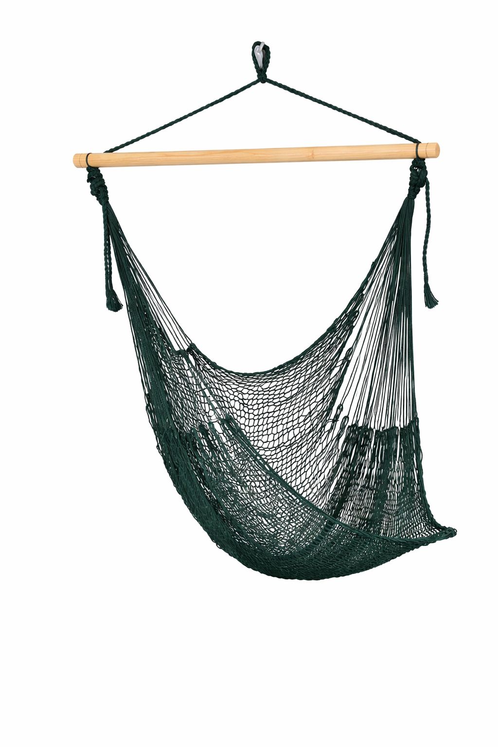 Meksykański Fotel Hamakowy Caribe L - pleciony, nylon