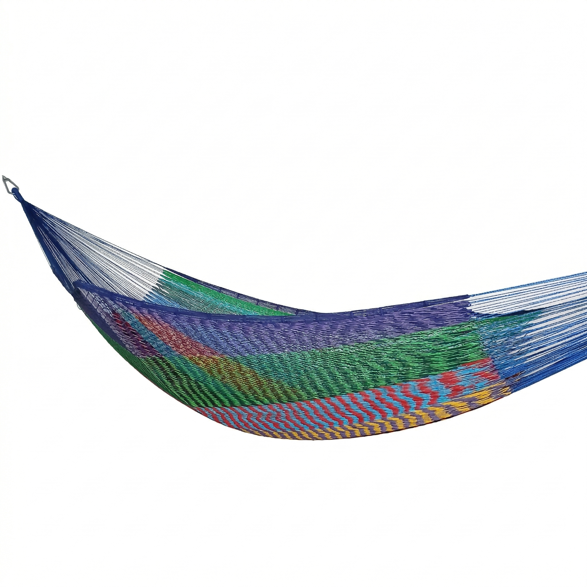 Meksykański Hamak Tropical XL - pleciony, bawełna / nylon