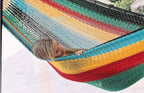 Meksykański Hamak Tropical XL - pleciony, bawełna / nylon