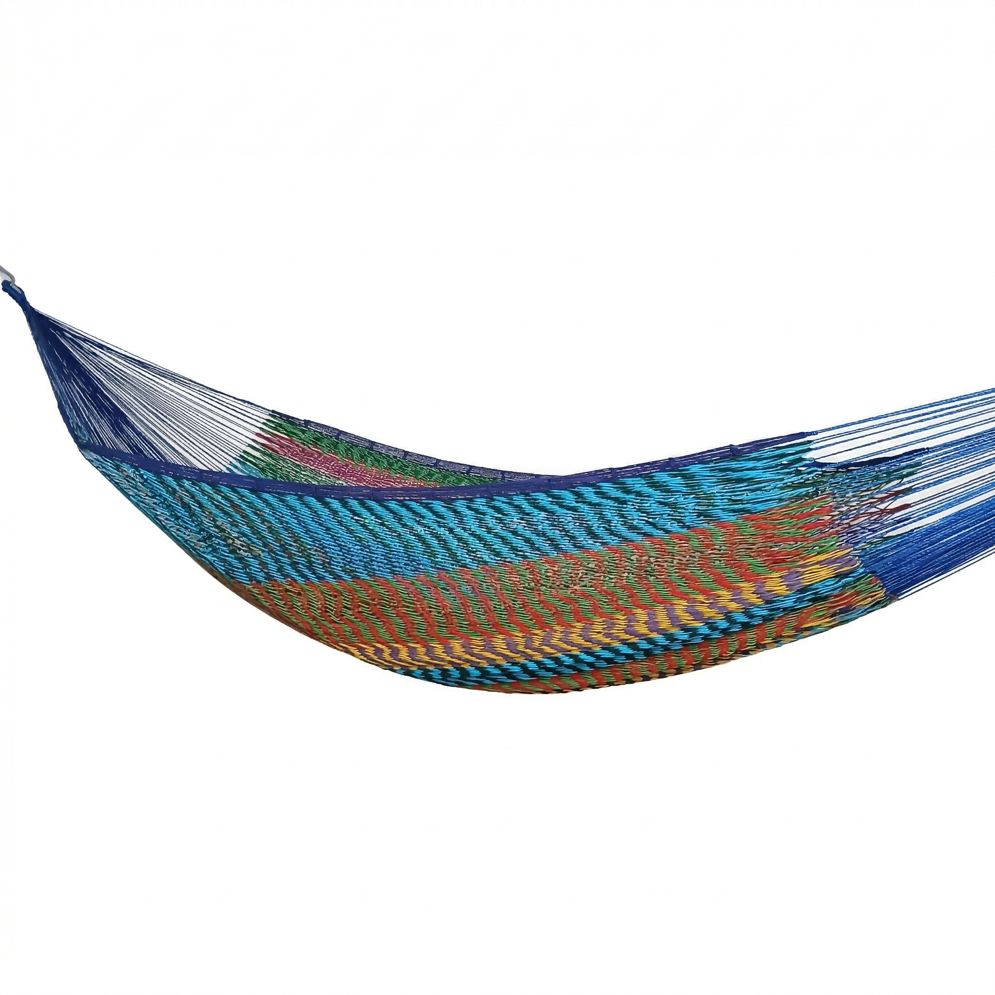 Meksykański Hamak Tropical XL - pleciony, bawełna / nylon