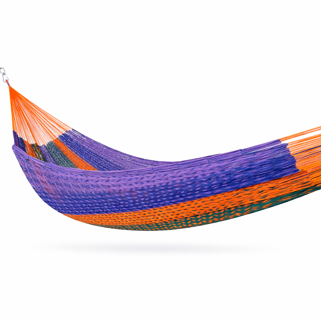 Meksykański Hamak Margarita L - pleciony, bawełna / nylon