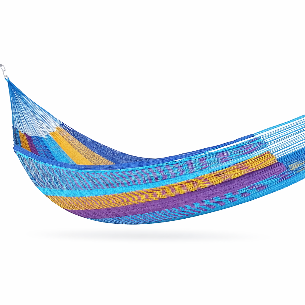 Meksykański Hamak Margarita L - pleciony, bawełna / nylon