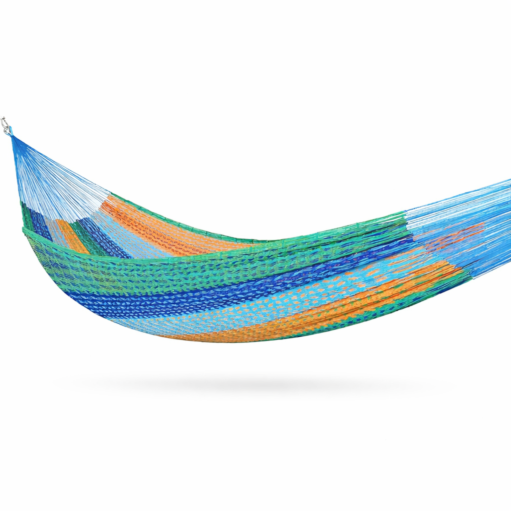 Meksykański Hamak Margarita L - pleciony, bawełna / nylon