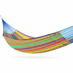 Meksykański Hamak Margarita L - pleciony, bawełna / nylon