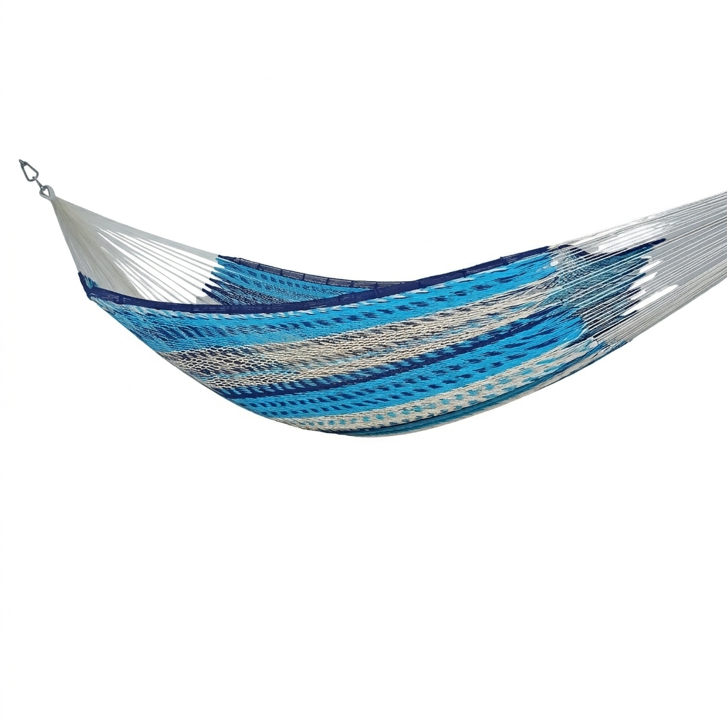 Meksykański Hamak Tropical XL - pleciony, bawełna / nylon